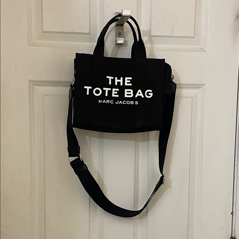 Marc Jacobs Black small tote Messenger Bag